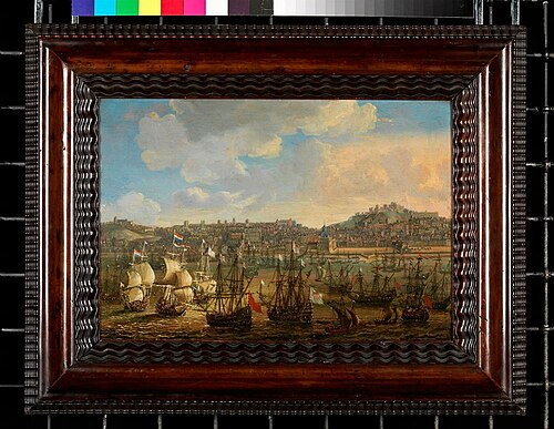 Gezicht op Lissabon, 1624, 