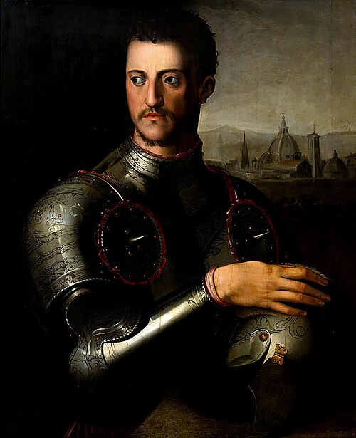 Portrait of Grand Duke Cosimo I de' Medici, 1600, 