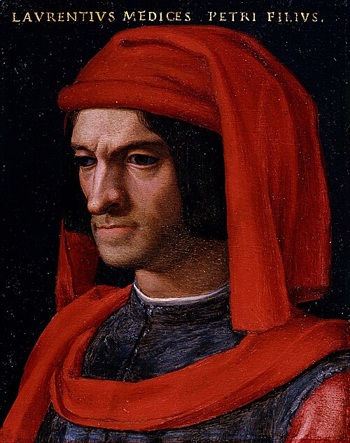 Portrait of Lorenzo the Magnificent, 1567, 