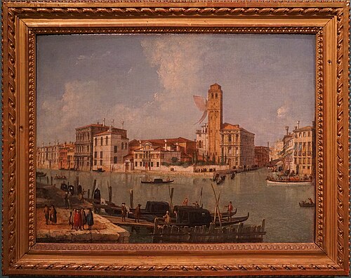 Vue du Grand Canal à Venise, 1750, 