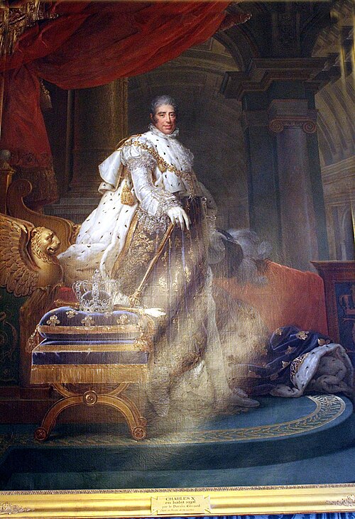 Charles X, roi de France, 1824, 