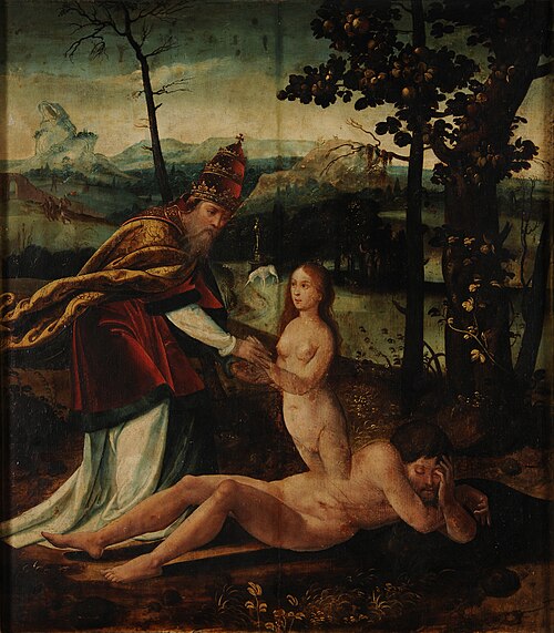 La Création d'Eve, 1530, 