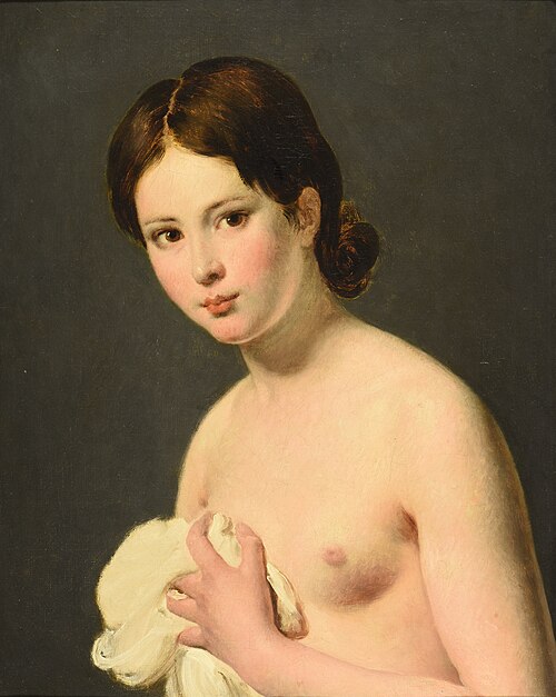 Jeune fille, 1850, 
