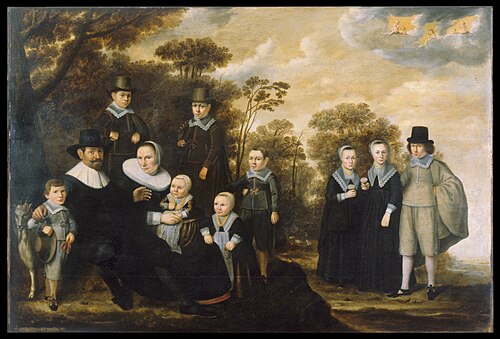 Portrait of a Family (Walters), 1637, 