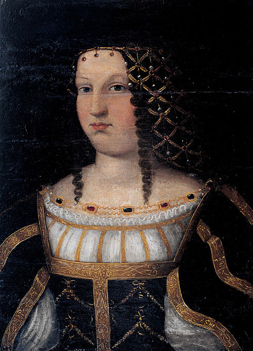 Portrait présumé de Lucrèce Borgia, 1515, 