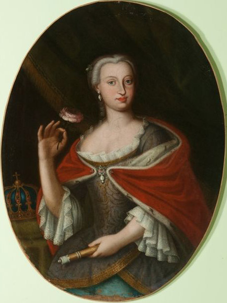 Porträt der Maria Amalia von Sachsen (1724-1760), , 
