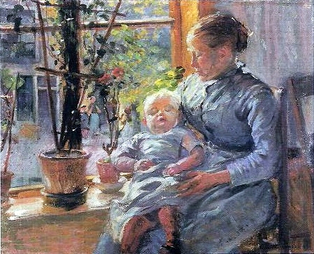 Mother and child., 1890, 