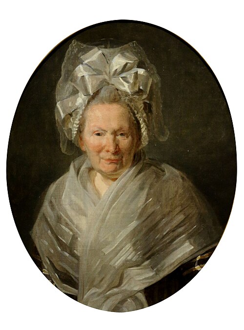 Portrait de femme âgée, 1750, 
