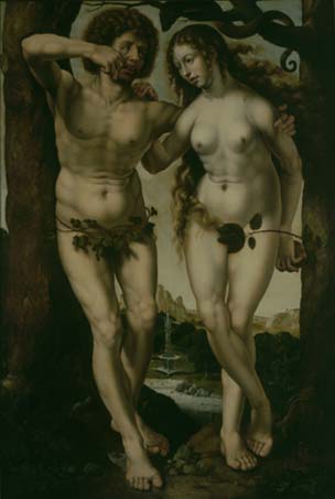 Adam et Ève, 1549, 