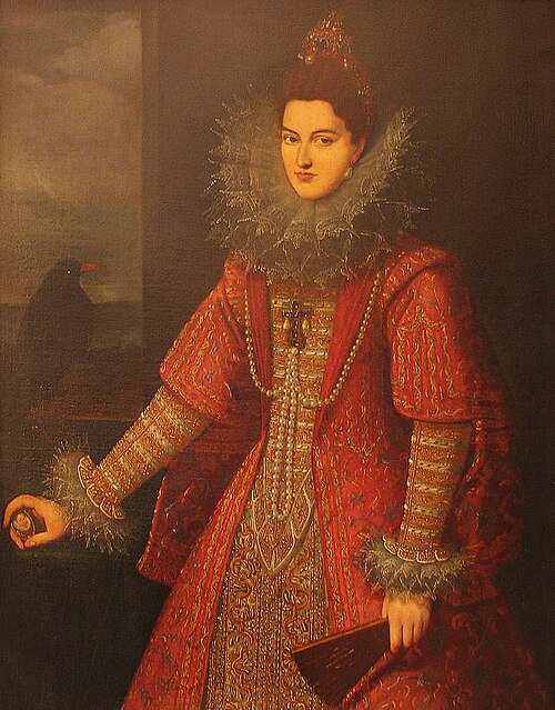 Portrait of Isabella Clara Eugenia van Habsburg (1566-1633), 1612, 