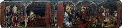 Scènes de la vie de la Vierge, 1400, 