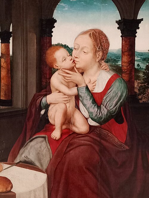 Madonna with Child, 1524, 
