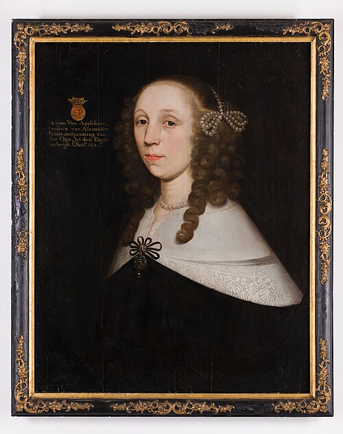 Portrait of Anna van Appeldoorn (?-1665), 1657, 