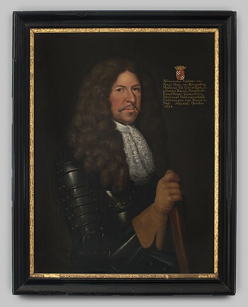 Portrait of Alexander des H.R. Rijksbaron van Spaen (1619-1692), 1662, 