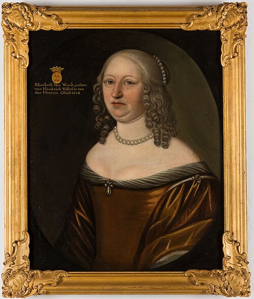 Portrait of a woman, probably Elsabe van Baer (?-1663), 1662, 
