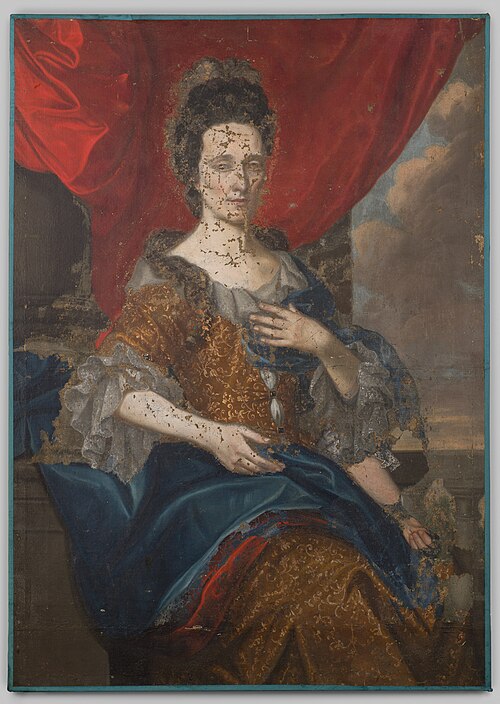 Portrait of an unknown woman, 1687, 