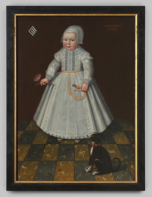 Portrait of Naleken Kelffken (1632-?), 1633, 