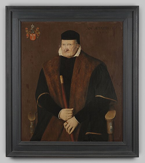 Portrait of Dirck van Wael (1476-?), 1563, 