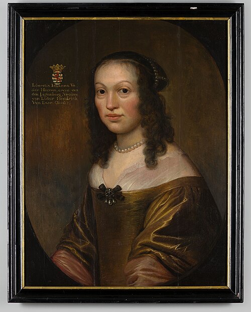 Portrait of Lucretia Johanna van der Hoeven (1624-1677), 1645, 