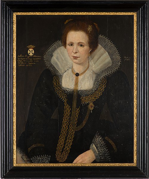Portrait of Agnes van Schimmelpenninck van der Oye (1587-1666), 1615, 