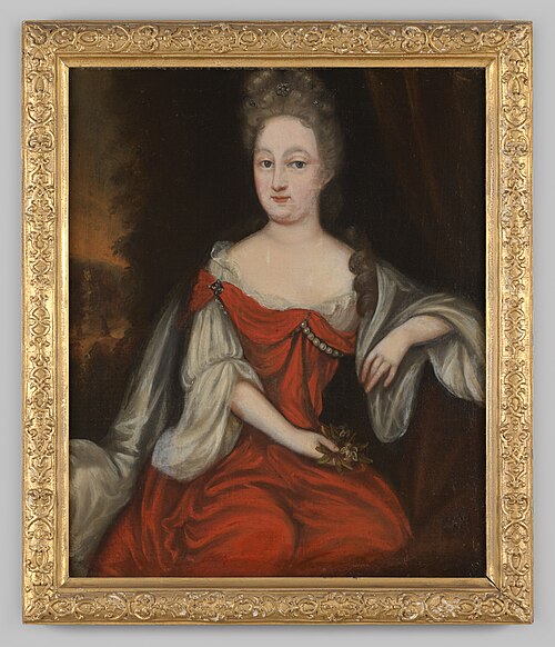 Portrait of an unknown woman, 1687, 