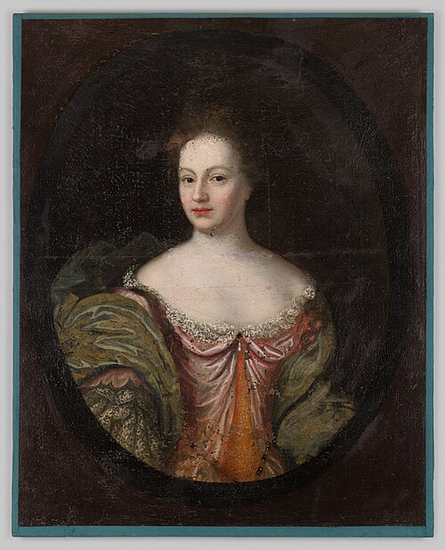 Portrait of an unknown woman, 1687, 