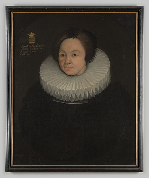 Portrait of Hendrina van Goltstein (1572-1645), 1612, 