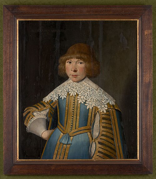 Portrait of Alexander van Spaen (1619-1692), 1633, 