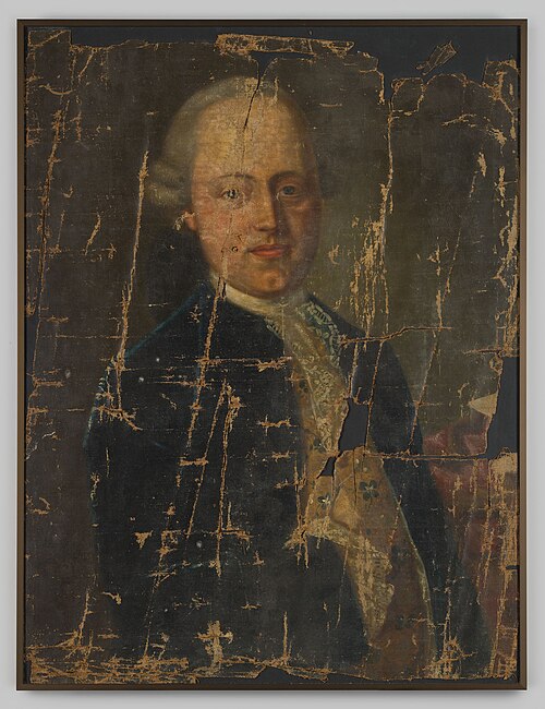 Portrait of a man, waarschijnlijk Johannes Diederik van Leeuwen (1737-1817), 1762, 