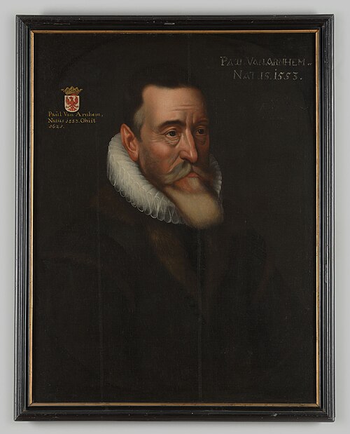 Portrait of Paul van Arnhem (1553-1621), 1622, 