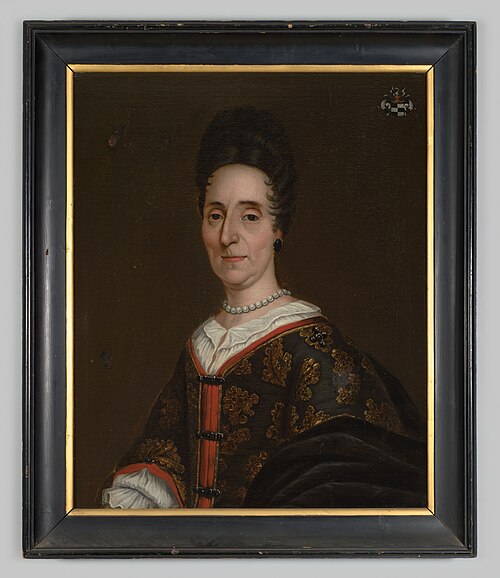 Portrait of Ermgard Judith van der Schueren (?-1706), 1687, 
