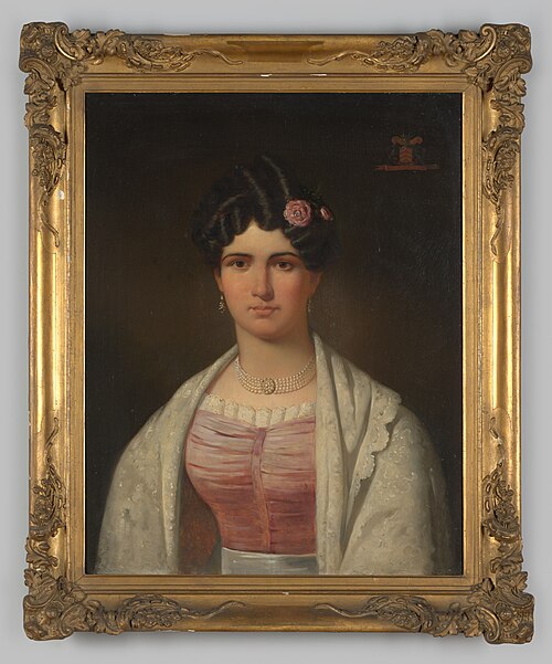 Portrait of Maria Josephina Claus (1809-1841), 1837, 