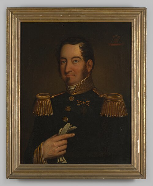 Portrait of Augustus Everardus Danielus Franciscus baron van Voorst tot Voorst (1807-1881), 1837, 