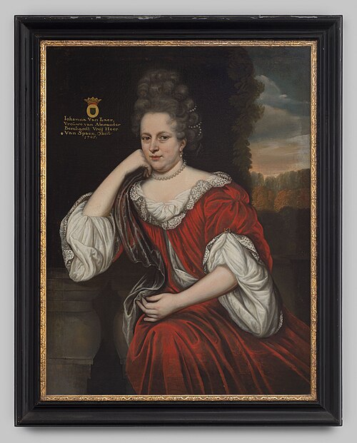 Portrait of Johanna van Laer (1679-1705), 1712, 