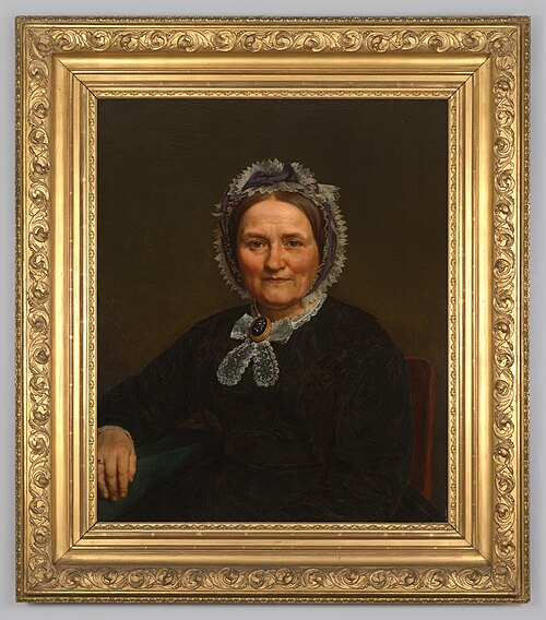 Portret van Caroline Elizabeth Lohe, 1862, 