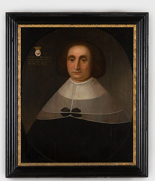Portrait of a woman, probably Mechteld Anna von Ledebur (?-?), 1637, 