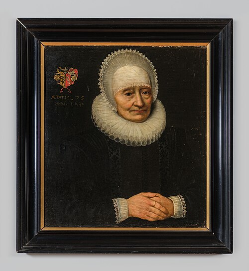 Portrait of Sibylla Touman (1545-?), 1620, 