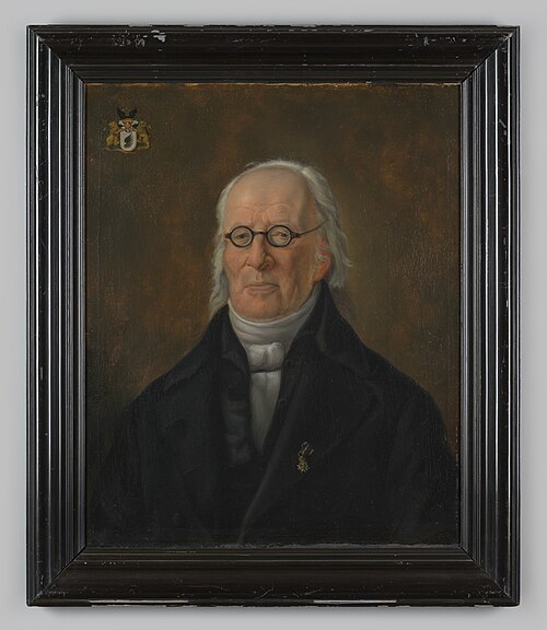 Portrait of Judocus Henricus Antonius Adrianus Joseph Joannes baron van der Heyden (1765-1854), 1837, 