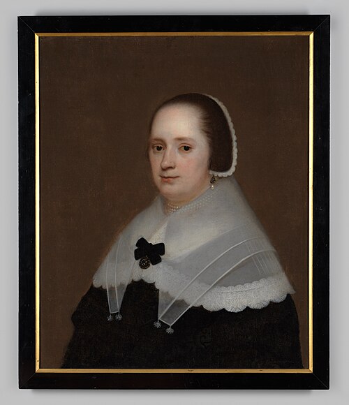 Portret van Elisabeth van den Sande, 1624, 
