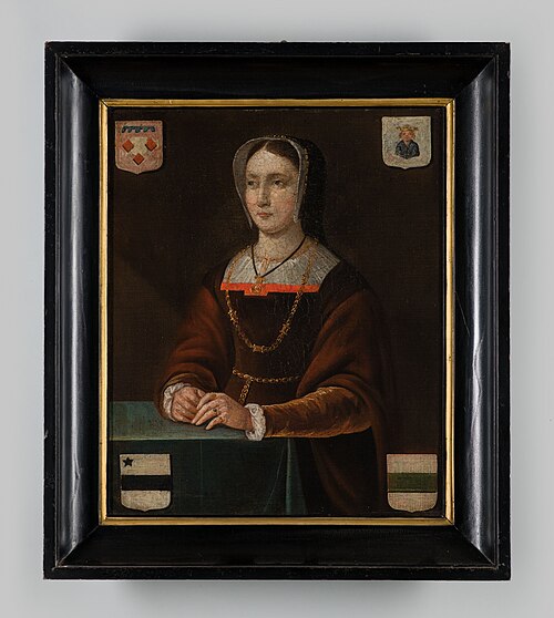 Portrait of Christine van Angenendt (?-1554), 1599, 
