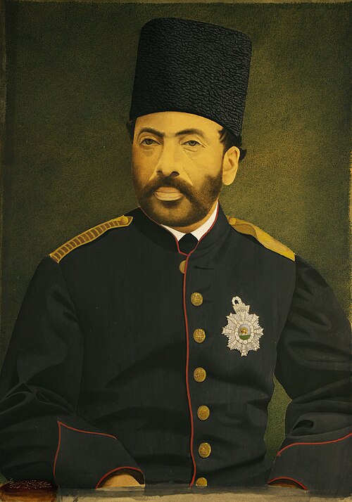 Portrait of Mirza Hossein Khan Moshir al-Dowleh, , 