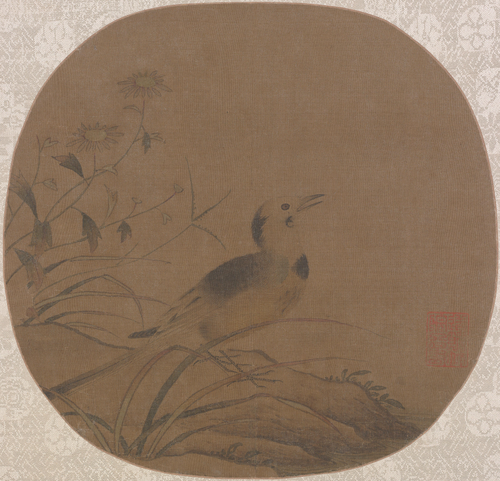 鹡鸰图册页, , 