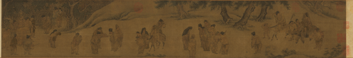 农村嫁女图卷, , 