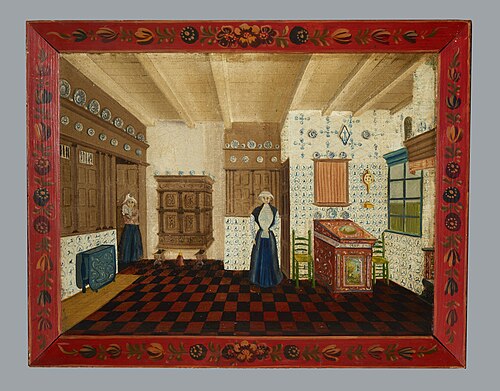 Hindelooper interieur, 1855–1900, 1877, 