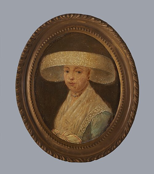 Vrouw uit Friesland met Duitse muts, circa 1790, 1790, 