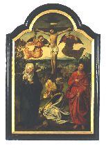 Maria en Johannes onder het kruis, 1530, 