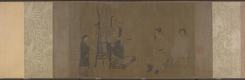 Xiao Yi Obtaining the Lanting Manuscript, Beijing copy, , 
