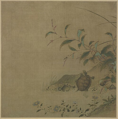 蓼龟图页, , 