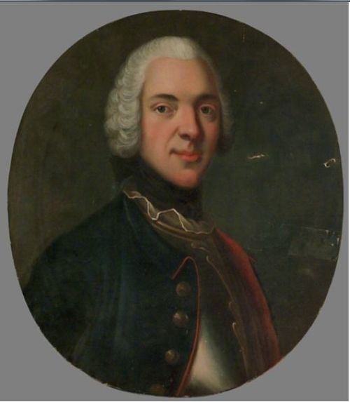 Porträtt av Magnus Tjeder Stålsvärd, 1724-56, kapten., 1750, 