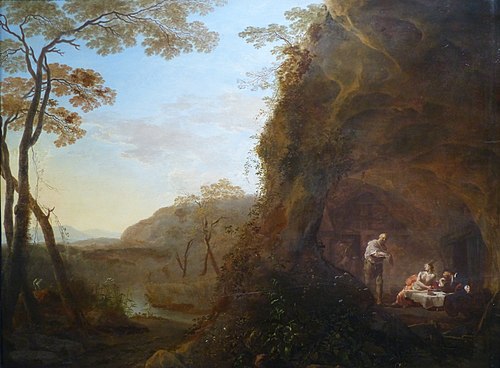 Jupiter et Mercure chez Philémon et Baucis, 1643, 